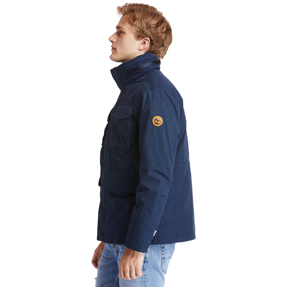 Chaquetas Timberland Hombre Snowdon Peak 3-In-1 M65 Waterproof Azul Marino - Chile FHV-280654